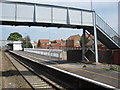 Footbridge, at Bridgwater railway station