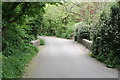 Bridge over the stream at Crean Mill