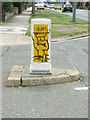 Graffiti On Bollard