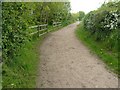 Path at Toton to the Railway sidings and Long Eaton