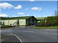 Factory entrance near Hawick