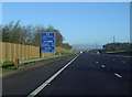 New section of the M6 motorway.