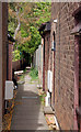 Alley between cottages near Stockton