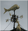 Weather vane on old Billingsgate Market