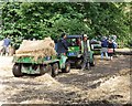 Tackling festival mud