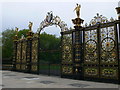 Warrington Town Hall gates