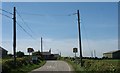 Entering Rhosgoch at Four Crosses