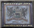 Plaque, S Betty and Sons