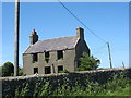 Derelict farmhouse at Four Crosses, Rhosgoch