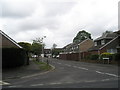 Looking from Hart Plain Avenue into Fairbourne Close