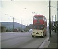 Huddersfield trolleybus at Outlane