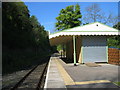 NZ0736 : New Railway Station building Wolsingham by Les Hull