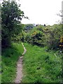 Footpath heading up towards Cassop village