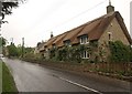 Thatched cottage, Puckington