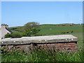 Covered water reservoir at Hafodllin Bach