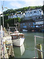 Harbour & Quayside East Looe looking towards West Looe