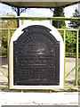 Kilsyth Public Band plaque