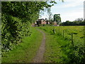 Bowgreen, footpath