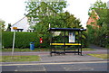 Bus Shelter & Postbox, London Rd