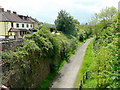 Path on the railway trackbed 2