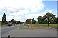 Junction of West End Road and entrance to Harvey Road, Northolt