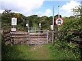 Byway crossing above Jolly