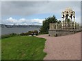 Fountain at Newport-on-Tay