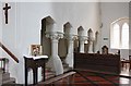 St George the Martyr, Aubrey Walk, London W8 - Colonnade in south transept