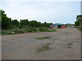 Cawston railway station - the former goods yard