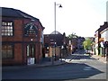 The Uxbridge Inn and Market Street, Hednesford