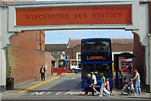 SU4829 : Winchester Bus Station by Stephen McKay