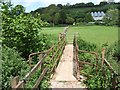 Footbridge over the Alphin Brook