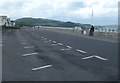 Beachfront parking at Blue Anchor