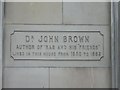 NT2473 : Dr. John Brown's House,  Rutland Street by kim traynor