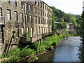 Mytholmroyd - Clog Mills and River Calder