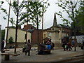 Bonn Square and New Road Baptist Church