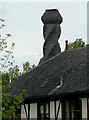 Decorative chimney, Burland, Cheshire