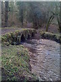 Packhorse bridge over Burry Pil