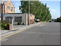 Branksome, old level crossing gate