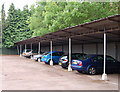 Whately Hall Hotel, Banbury, covered car parking