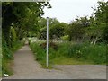 Footpath on the edge of East Leake