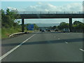 ST2726 : M5 south approaching junction 25 for Taunton by Rob Purvis