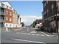 Looking from Forton Road into Parham Road