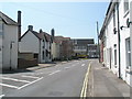 Looking southwest down Lees Lane