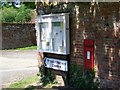 George V postbox, Avington