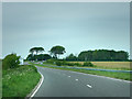 A352 approaching Warmwell Cross roundabout