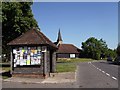 Bus shelter at Wisborough Green