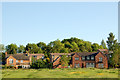 Houses across a field, Flecknoe (1)