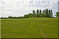 Footpath crossing Botley Park Golf Course