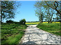 Track to Binnington Wold Farm